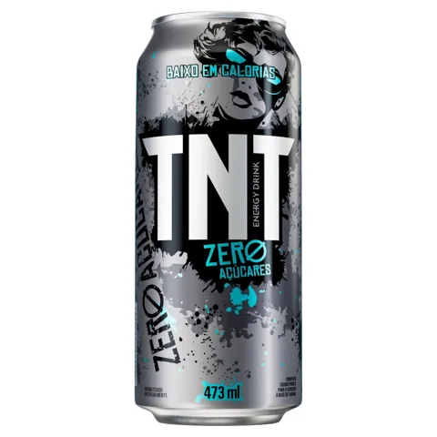Energético Zero Açúcar TNT Lata 473ml
