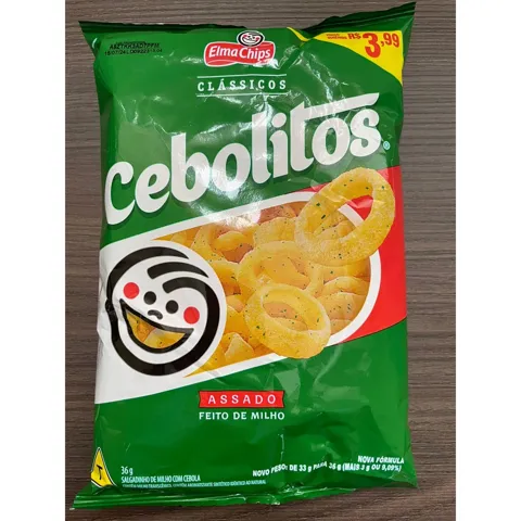 Salgadinho Cebolitos 36g