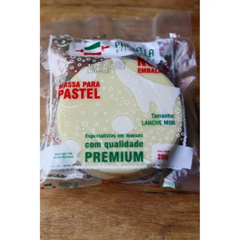 Massa P/Pastel 200G Pradella Minilanche