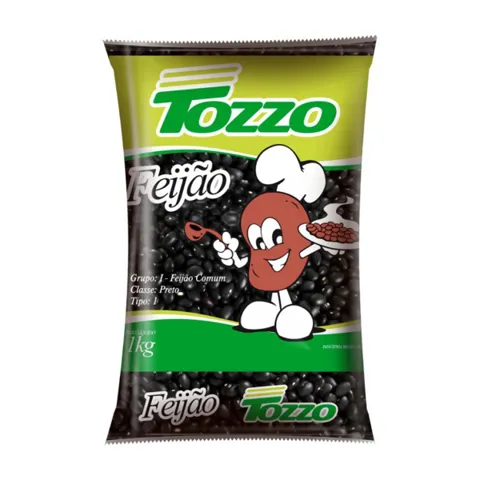 Feijao GOSTOZZO Preto 1KG