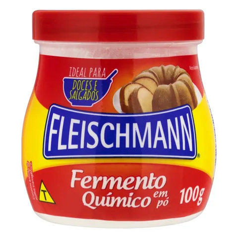 Fermento Químico em Pó Fleischmann Pote 100g