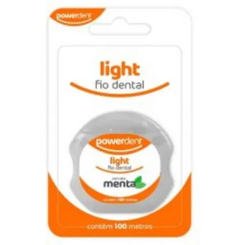 Fio Dental Powerdent Light 100M
