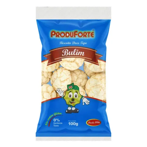 Biscoito Bulim sem Glúten Produforte Pacote 100g