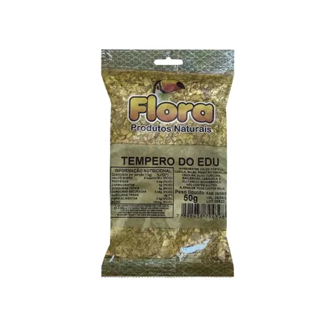 Tempero Do Edu 50G Flora