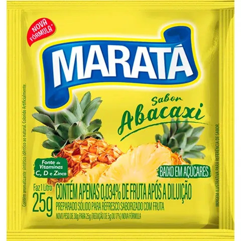 Suco em Pó Maratá Abacaxi - 25g
