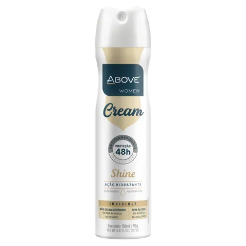 Antitranspirante Aerossol Invisible Shine Above Women Cream 150ml