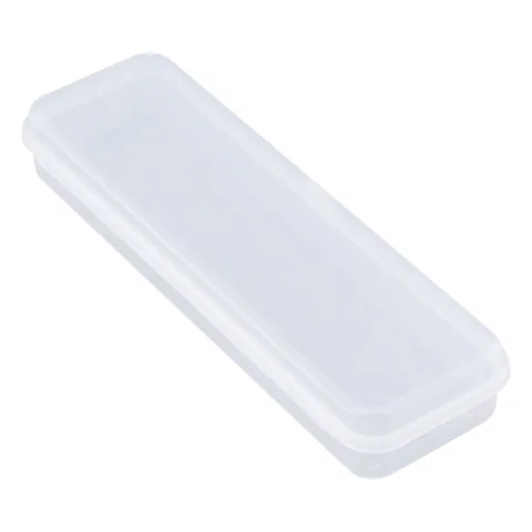 Estojo Branco Plástico Waleu
