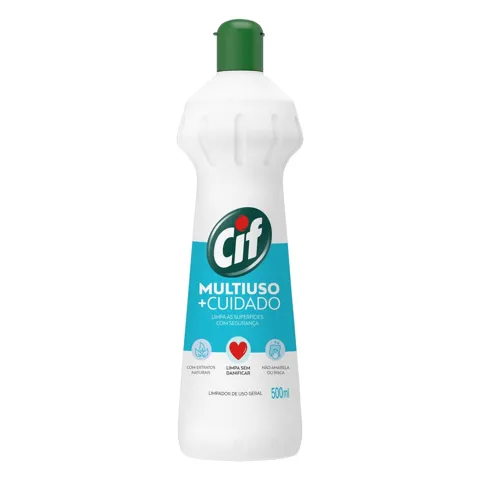 Limpador Multiuso Cif +Cuidado Squeeze 500ml