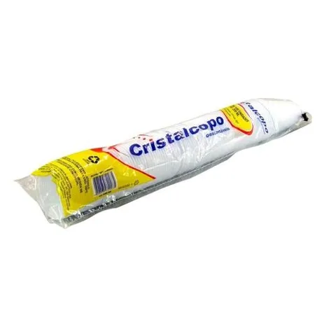 Copo Plast 180Ml Tr C/100 Cristalcopo