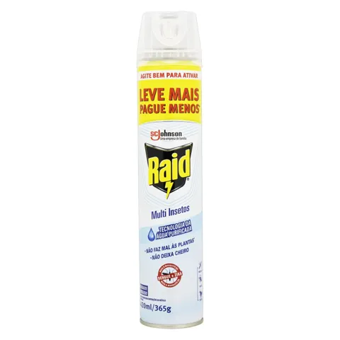 Inseticida Raid Multi-Insetos Aqua Protect 420Ml
