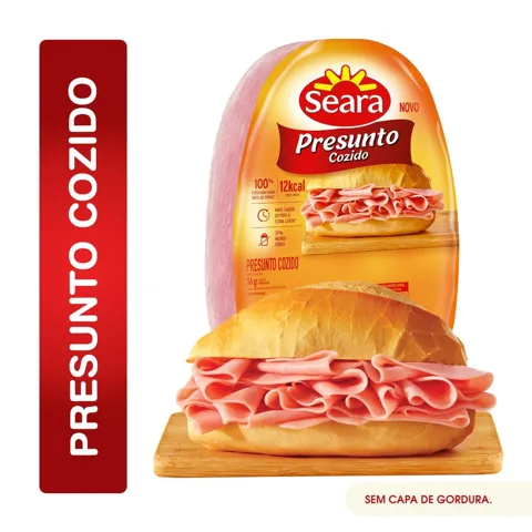 Presunto cozido magro oval Seara