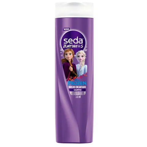 Shampoo Infantil Frozen Seda Juntinhos Brilho Encantado Frasco 300ml