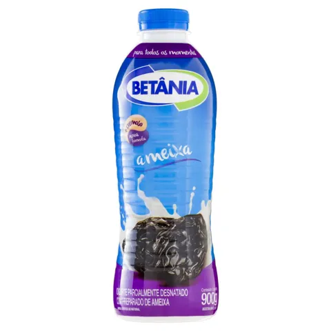 Iogurte Parcialmente Desnatado Ameixa Betânia Garrafa 900g