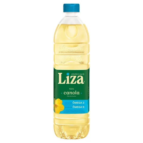 Óleo de Canola Tipo 1 Liza Especiais Garrafa 900ml