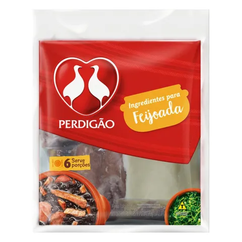 Ingredientes para Feijoada Perdigão Pacote 880g