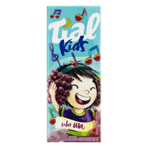 Néctar Misto Uva Tial Kids Caixa 200ml