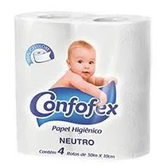 Papel Higiênico Confofex 30m 4Unidades