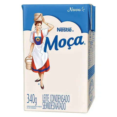 Leite Condensado Semidesnatado Nestlé Moça Caixa 340g