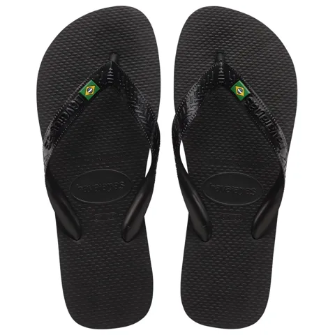 Chinelo Preto Brasil Havaianas n° 41/42