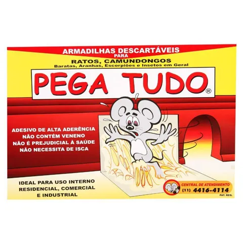 Armadilhas Pega Tudo Descartável