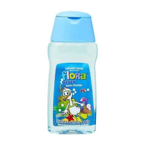 Sabonete liq Flora Nenen 100Ml Glicerinado
