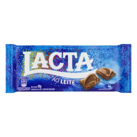 Chocolate ao Leite Lacta Pacote 90g