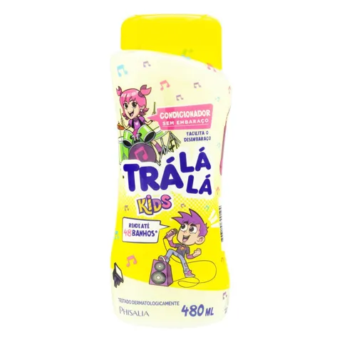 Condicionador Trá Lá Lá Kids sem Embaraço Frasco 480ml