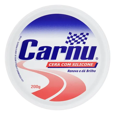 Cera em Pasta com Silicone Carnu Lata 200g