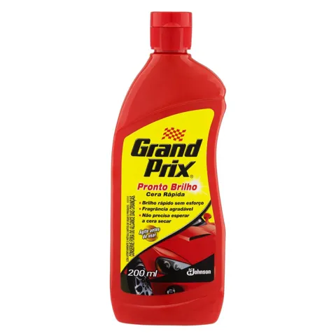 Cera Líquida Pronto Brilho Grand Prix Squeeze 200ml