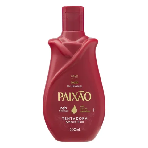 Loção Corporal Deo-Hidratante Tentadora Paixão Frasco 200ml