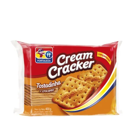 Fortaleza Cream Cracker Tostadinha 350G