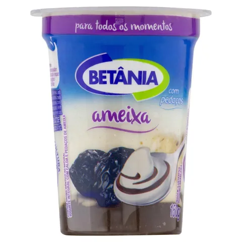Iogurte Integral Calda Ameixa Betânia Pote 150g
