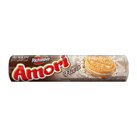 Richester Recheado Amori Flocos 125G
