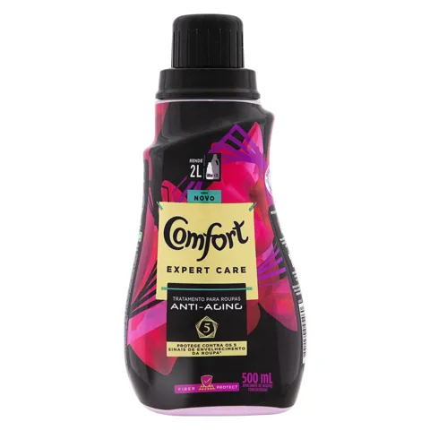 Amaciante de Roupa Concentrado Anti-Aging Comfort Fiber Protect Expert Care Frasco 500ml
