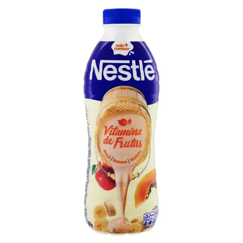 Iogurte Parcialmente Desnatado Vitamina de Frutas Nestlé Garrafa 900g