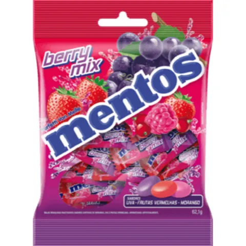 Bala Mentos Berrymix Pct 62,1G