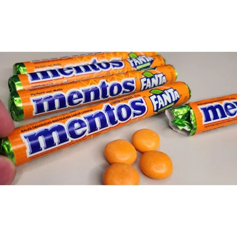 Mentos Stick Fanta Laranja 37,5G