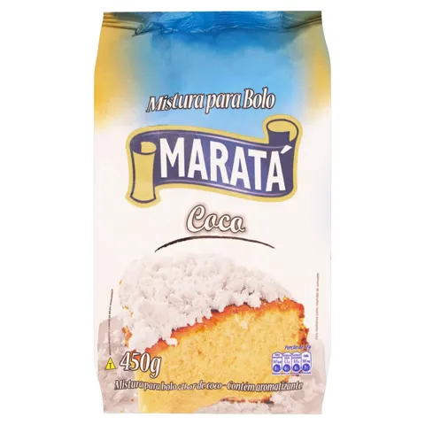 Mistura para Bolo Coco Maratá Pacote 450g