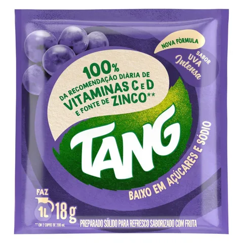 Refresco em Pó Uva Intensa Tang Pacote 18g