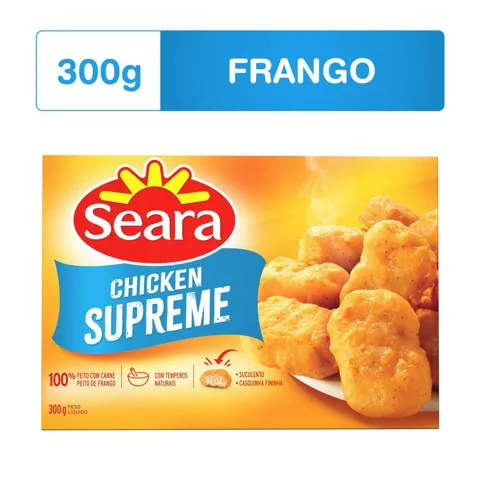 Empanado de Frango Chikenitos Seara Supreme 300G