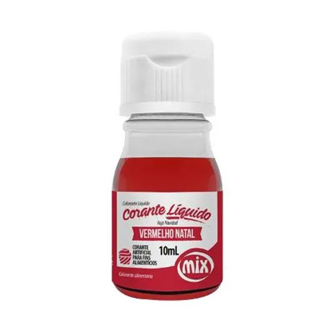 Anilina Líquida Vermelho Natal MIX 10ml