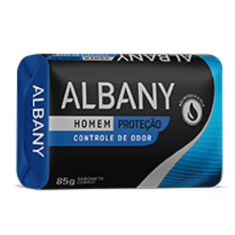 Sabonete Homem Albany 85G Azul