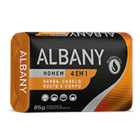 Sabonete Homem Albany 85G Laranja