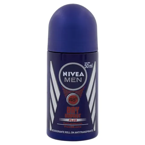 Antitranspirante Roll-On Nivea Men Dry Impact Plus 50ml