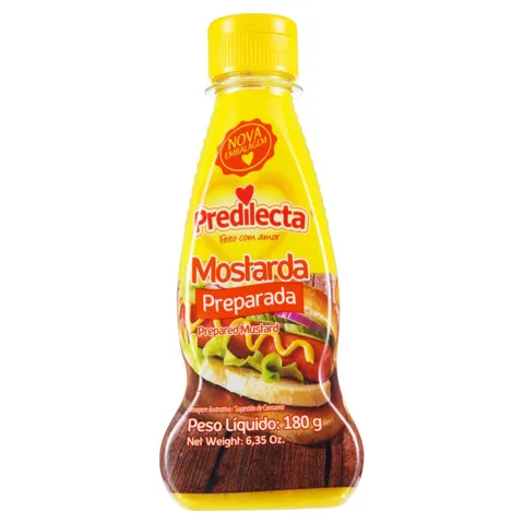 Mostarda Predilecta Squeeze 180g