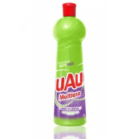 Limpador Multiuso UAU Limão Canfora 500ml