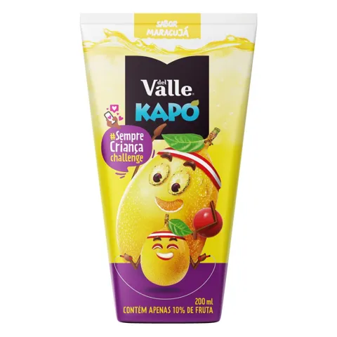 Refresco Adoçado Maracujá Del Valle Kapo Caixa 200ml