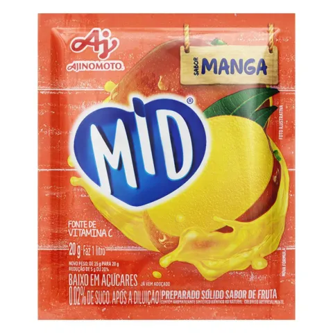 Refresco em Pó Mid Mango 20g