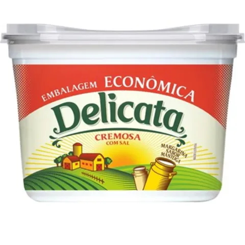 Margarina DELICATA Cremosa com Sal 1KG