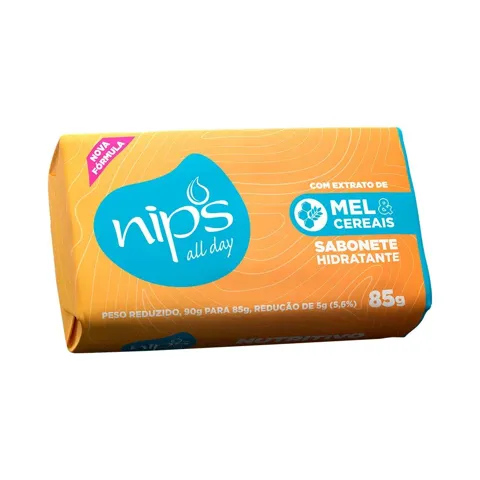 Sabonete em Barra Nips Mel & Cereais 85g